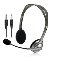 Навушники Logitech H110 Stereo Headset with 2*3pin jacks (981-000271)