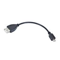Дата кабель USB 2.0 Micro 5P to AF OTG 0.1m Cablexpert (A-OTG-AFBM-001)