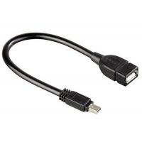 Дата кабель USB 2.0 Mini 5P to AF OTG 0.1m Atcom (12822)