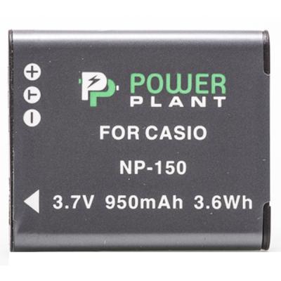 Акумулятор до фото/відео PowerPlant Casio NP-150 (DV00DV1382)