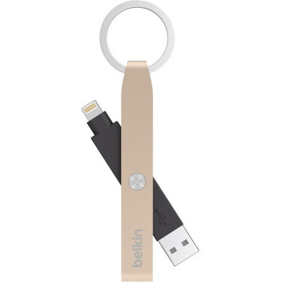 Дата кабель USB 2.0 AM to Lightning Belkin (F8J172btGLD)