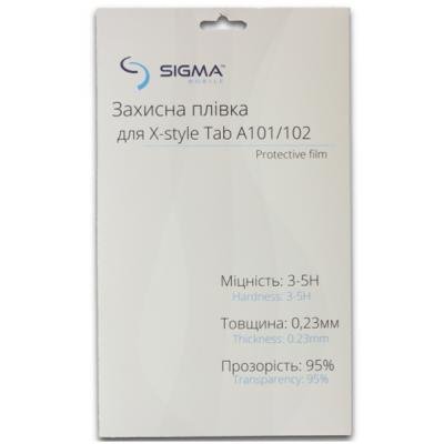 Плівка захисна Sigma for X-Style TAB A101/102 (4827798212882)