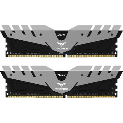 Модуль пам'яті для комп'ютера DDR4 32GB (2x16GB) 2400 MHz T-Force Dark Gray Team (TDGED432G2400HC15BDC01)