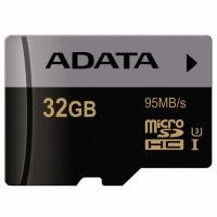 Карта пам'яті ADATA 32GB microSD class 10 UHS-I U3 V30 Premier Pro (AUSDH32GUI3V30G-RA1)