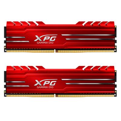 Модуль пам'яті для комп'ютера DDR4 8GB (2x4GB) 2666 MHz XPG Gammix D10 Red ADATA (AX4U2666W4G16-DRG)