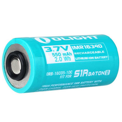 Акумулятор Olight RCR123 (16340) Li-Ion 550mAh для S1R (IMR 16340)