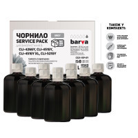 Чорнило Barva CANON CLI-521/CLI-426 1л GREY SERVICE PACK 10x100мл (C521-1SP-GY)