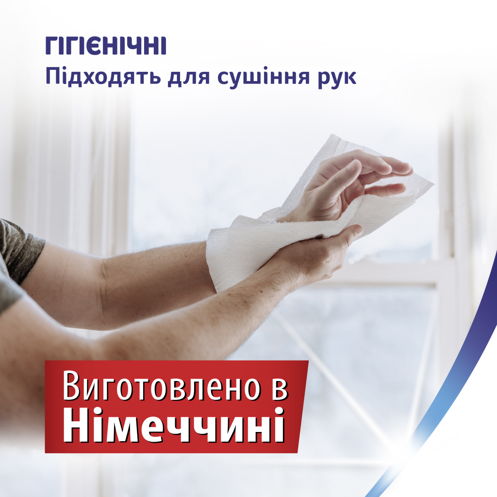 Паперові рушники Zewa Wisch Weg Design 2 рулона (7322540973112)