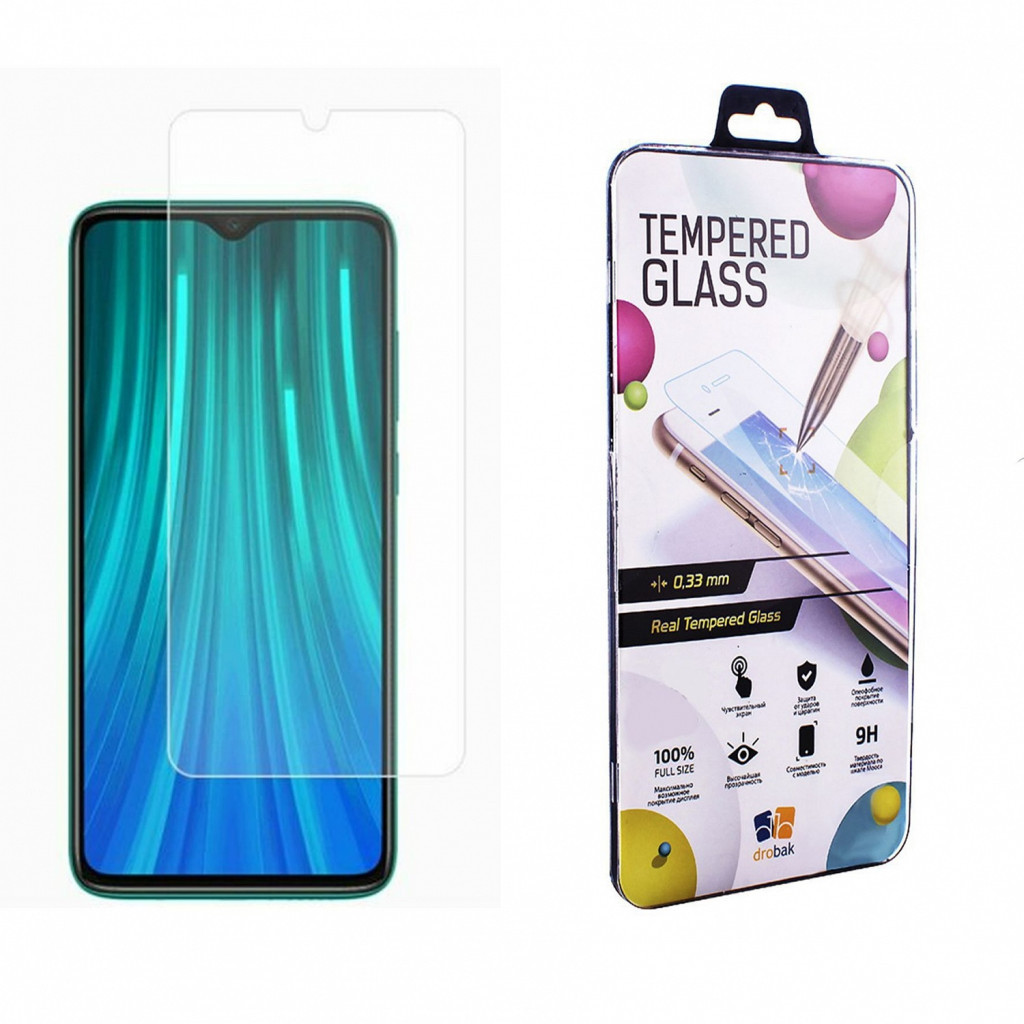 Скло захисне Drobak Xiaomi Redmi Note 8 Pro (441641) Скло захисне Drobak Xiaomi Redmi Note 8 Pro (441641)