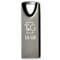 USB флеш накопичувач T&G 16GB 117 Metal Series Black USB 2.0 (TG117BK-16G)