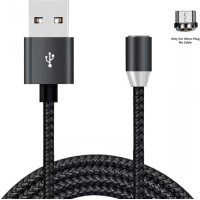 Дата кабель USB 2.0 AM to Micro 5P 2.0m Magneto black XoKo (SC-355MGNT-2-BK)