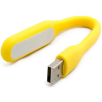Лампа USB Extradigital гнучкий USB світильник, 1.2W (колір: жовтий) (965360Y)