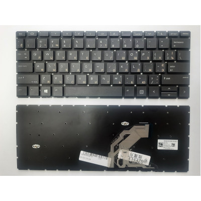 Laptop keyboard HP ProBook 430 G6, 435 G6 black UA/RU/US (A46152)