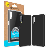 Чохол до мобільного телефона MakeFuture Silicone Case Samsung A7 2018 (A750) Black (MCS-SA750BK)