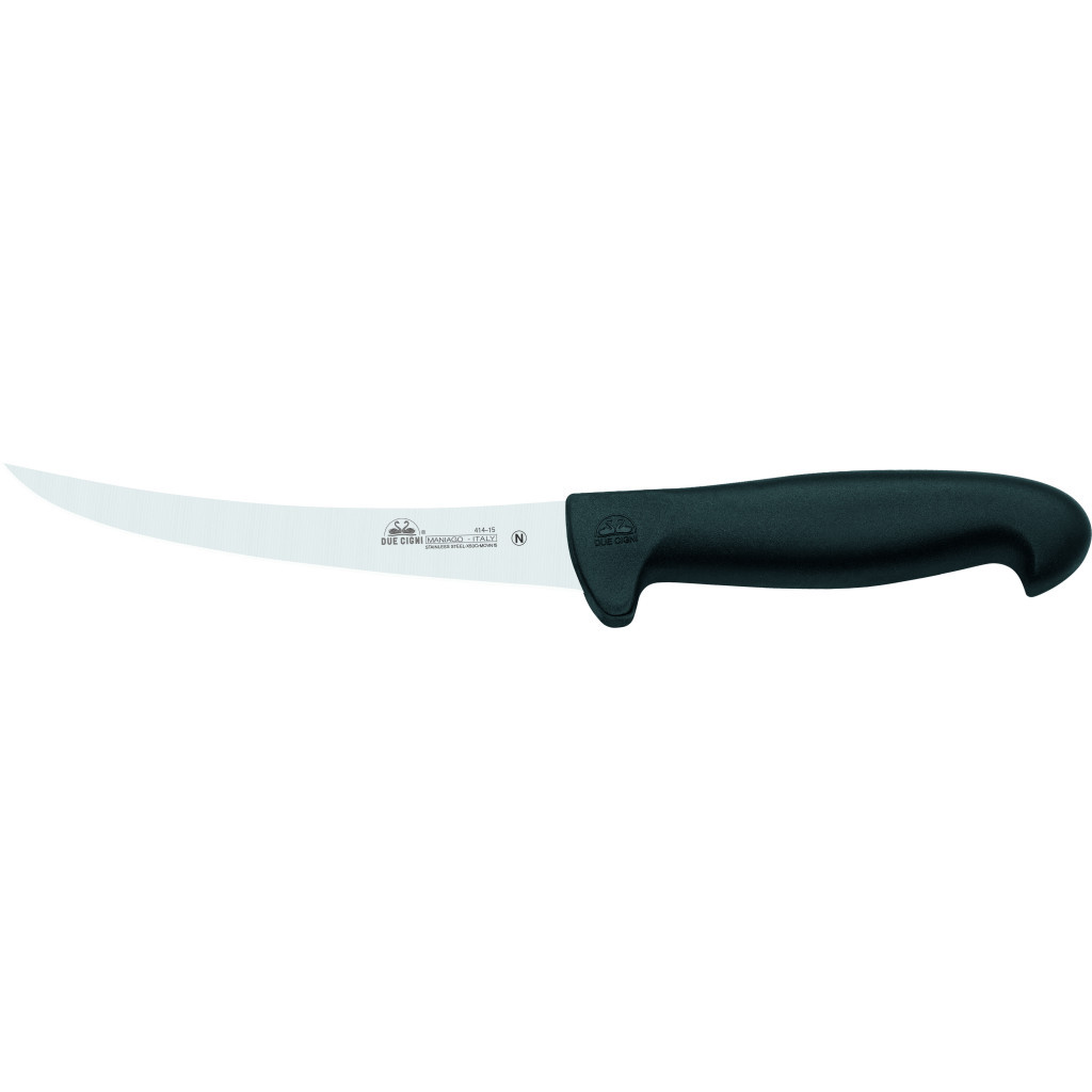 Кухонний ніж Due Cigni Professional Boning Knife 414 150 mm Black (2C 414/15 N)