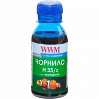 Чорнило WWM HP №22/134/121 100г Cyan (H35/C-2)