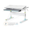 Desk Mealux Edmonton Multicolor Blue Lite (BD-610 W/MC + BL Lite)