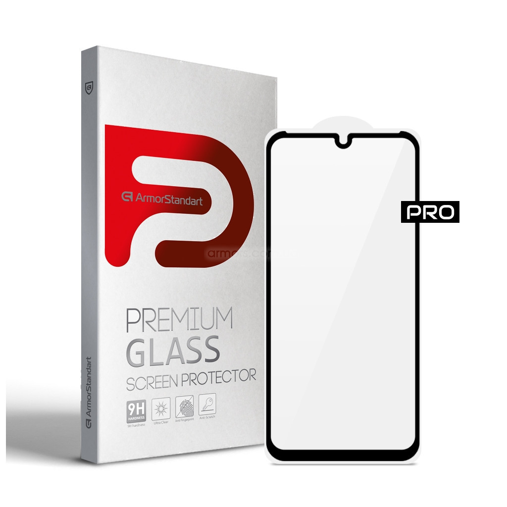 Скло захисне Armorstandart Pro ZTE Blade A51 lite Black (ARM61016) Скло захисне Armorstandart Pro ZTE Blade A51 lite Black (ARM61016)