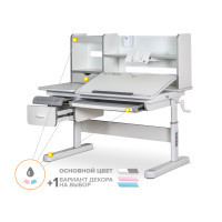 Desk Evo-kids Florida Multicolor Gray (Evo-52 WG + G Multicolor)