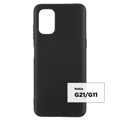 Чохол до мобільного телефона Armorstandart Matte Slim Fit Nokia G21 / G11 Black (ARM61714)