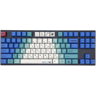 Клавіатура Varmilo MA87M V2 Summit R2 EC Daisy V2 (A33A022A8A3A06A007)