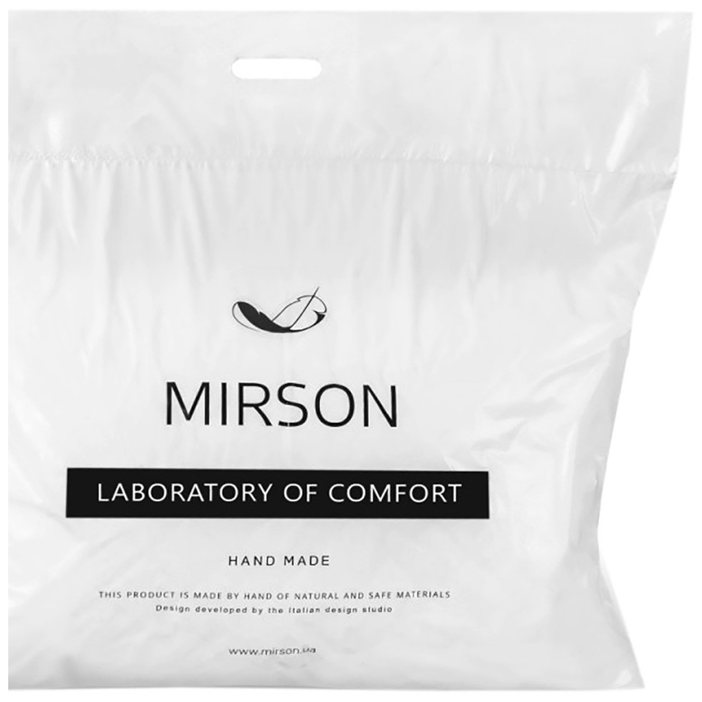 Ковдра MirSon антиалергенна EcoSilk всесезонна №9007 Eco Light Gray 200x220 см (2200005994368)