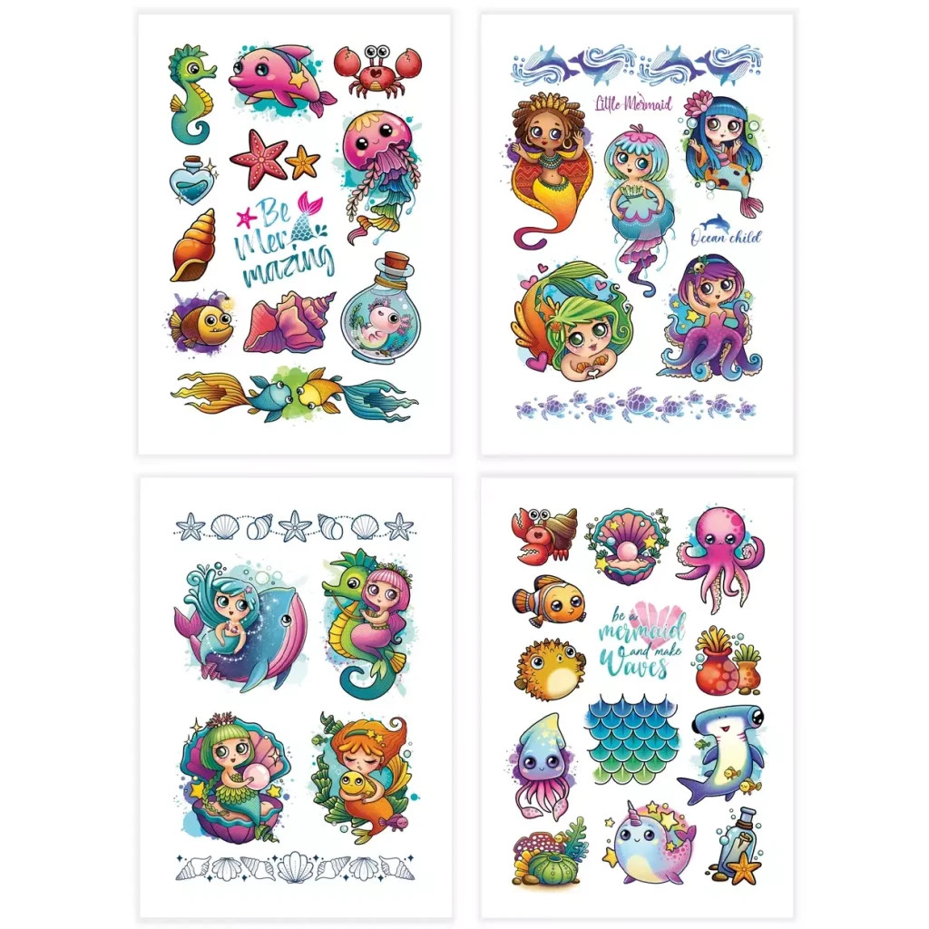 Набір для творчості DoDo На хвилях набір дитячих тимчасових татуювань (301103)