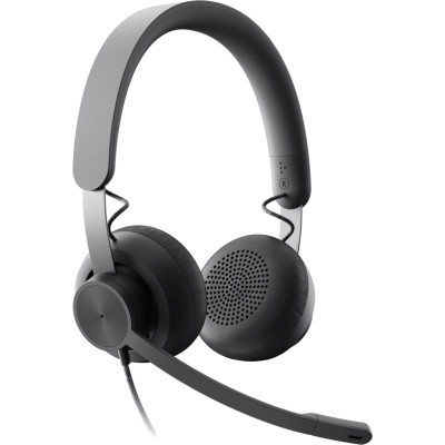 Навушники Logitech Zone Wired USB UC Graphite (981-000875)