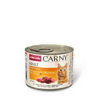 Canned food for cats Animonda Carny Adult Beef + Chicken 200 g (4017721837033)