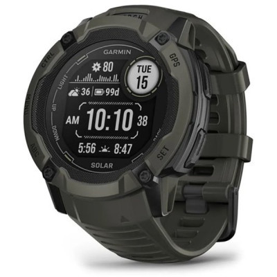 Смарт-годинник Garmin Instinct 2X Solar, Moss, GPS (010-02805-05)