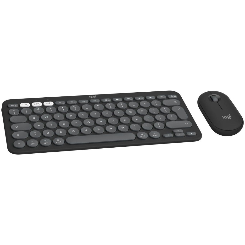 Комплект Logitech Pebble 2 for Mac Wireless UA Graphite (920-012244)