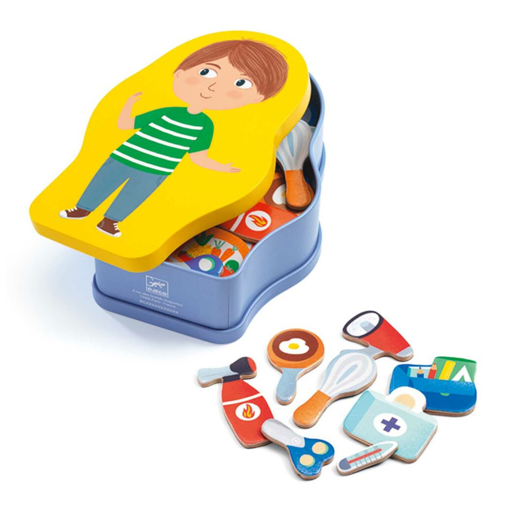 Настільна гра Djeco Магнітна гра Професії (DJ03086)