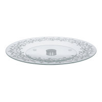 Тортівниця Viva Lace на нiжцi поворотна 30 см (S3012/2-D001)