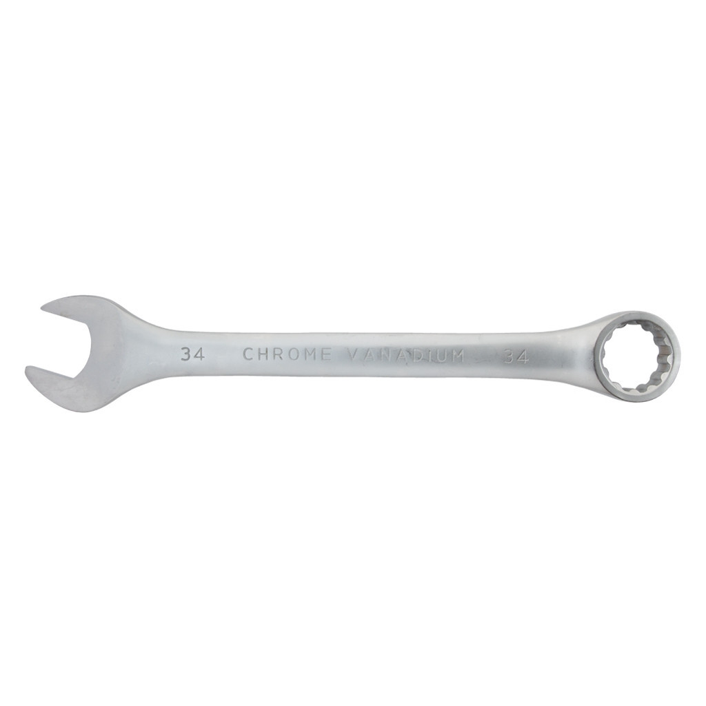 Ключ Sigma рожково-накидний 34мм CrV satine з підвісом (6021781)