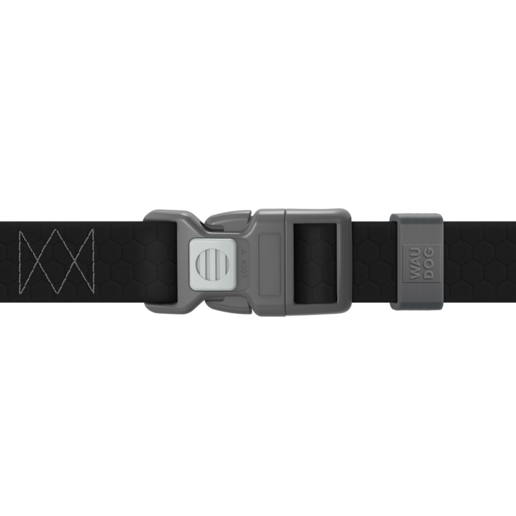 Шлея для собак WAUDOG Waterproof анатомічна Н-подібна S чорна (32941)