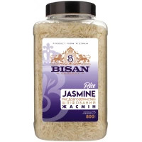 Крупа Bisan Рис довгозернистий шліфований Жасмін 800 г (4820186124545)