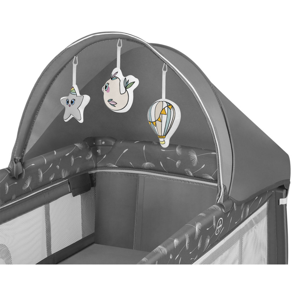 Дитячий манеж Lionelo Sven Plus Grey Concrete (LO-SVEN PLUS GREY CONCRETE)