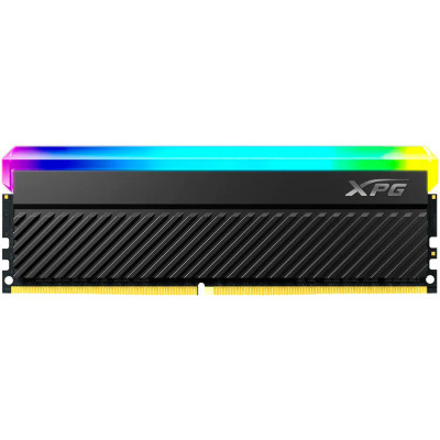 Модуль пам'яті для комп'ютера DDR4 16GB 3600 MHz XPG Spectrix D45G RGB Black ADATA (AX4U360016G18I-CBKD45G)