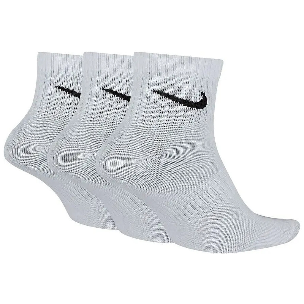 Шкарпетки Nike U NK EVERYDAY LTWT ANKLE 3PR SX7677-100 46-50 3 пари Білі (888407239120)