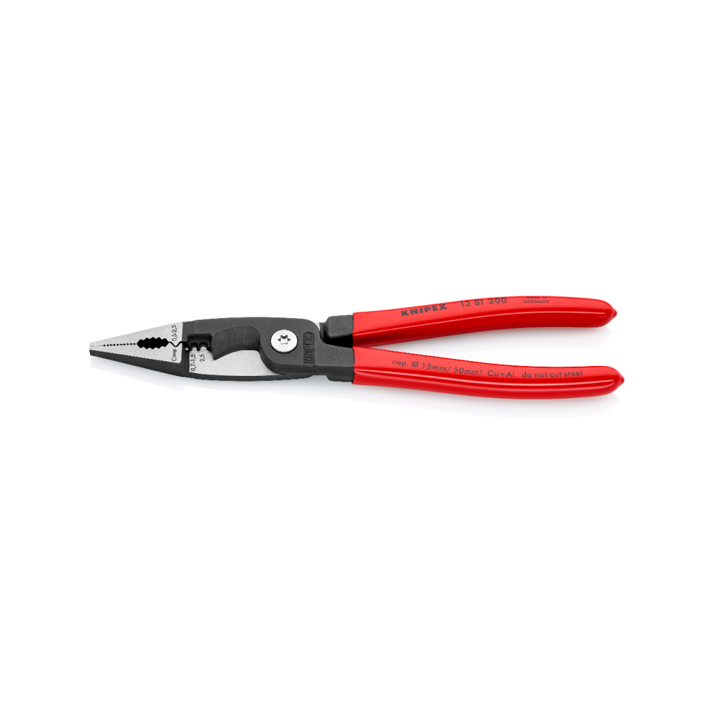 Плоскогубці KNIPEX електромонтажні (13 81 200)