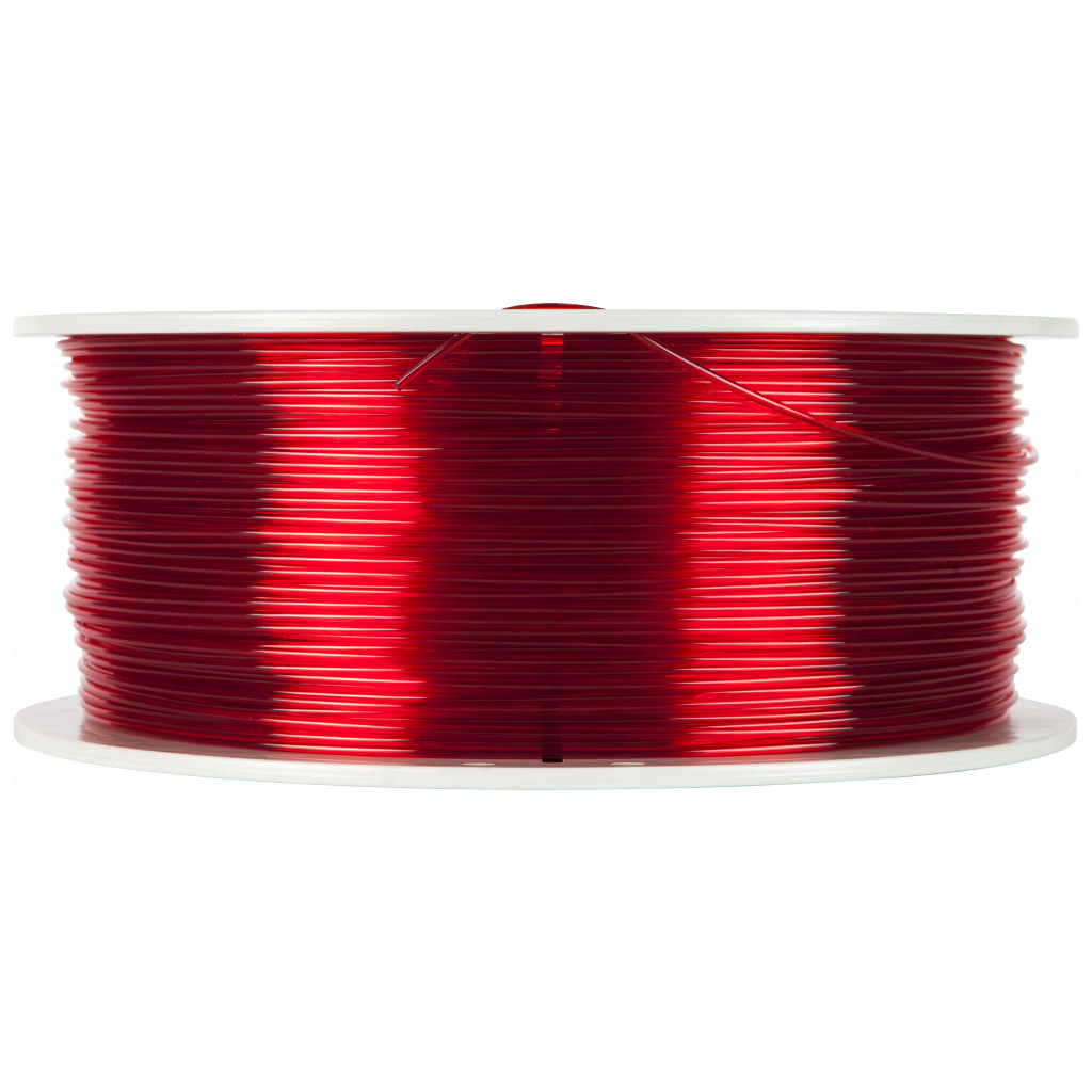 Пластик для 3D-принтера Verbatim PETG, 1.75 мм, 1 кг, red-transparent (55054)