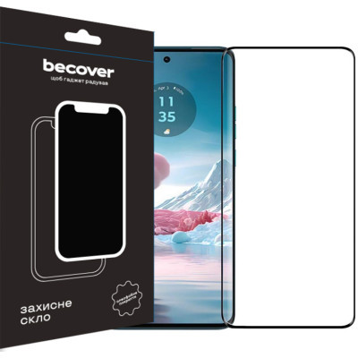 Скло захисне BeCover Motorola Edge 40 Black (711487)