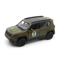 Scale model of the TechnoDrive Chevron Heroes series car - Jeep Renegade Trailhawk - Aidar (250351W)