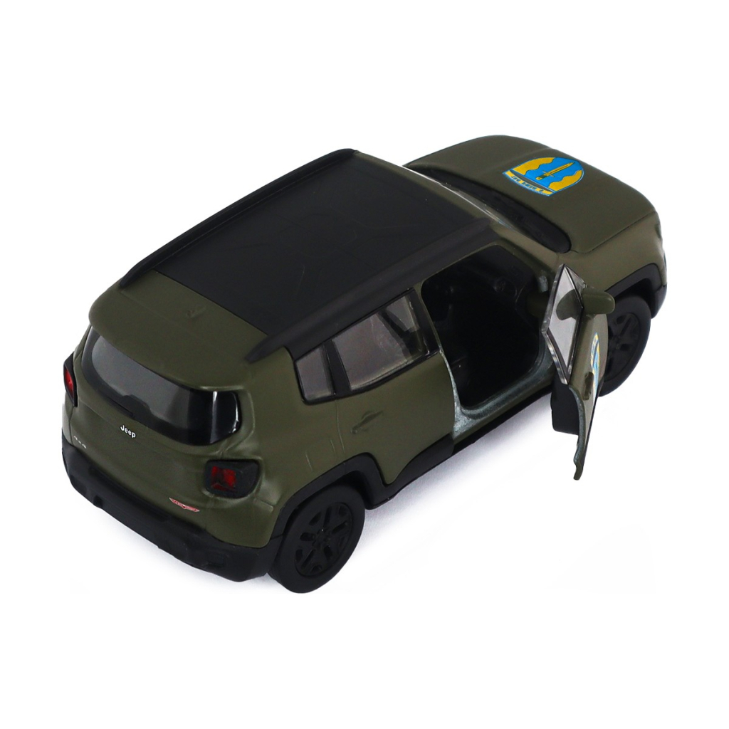 Машина TechnoDrive серії Шеврони Героїв - Jeep Renegade Trailhawk - Айдар (250351W)