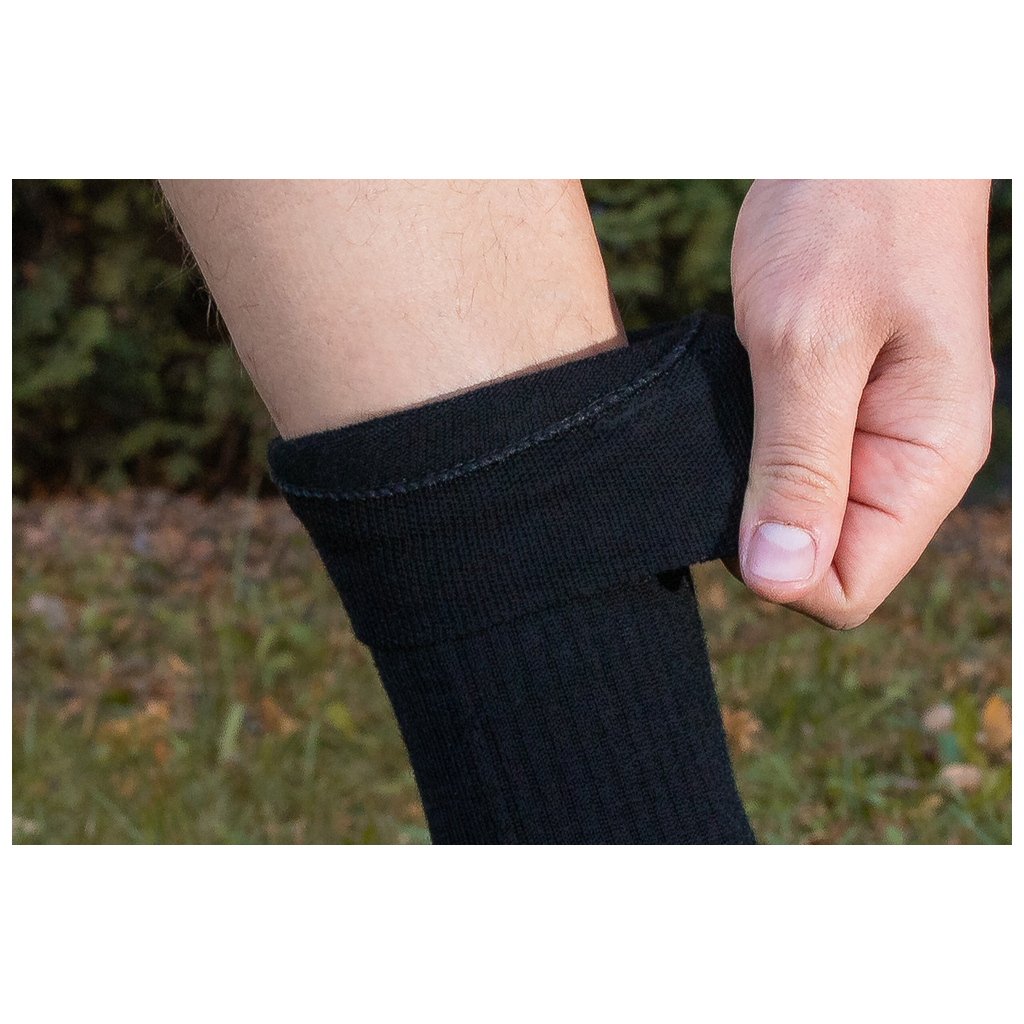 Водонепроникні шкарпетки Dexshell Terrain Walking 2.0 Socks чорно-сірі розмір M (39-42) (DS62406JBG-M)