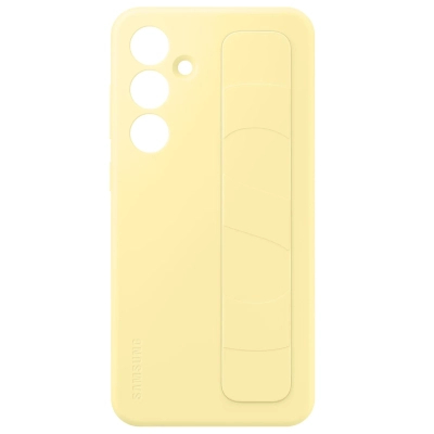 Чохол до мобільного телефона Samsung Standing Grip Case Samsung Galaxy S24 FE Yellow (EF-GS721CYEGWW)