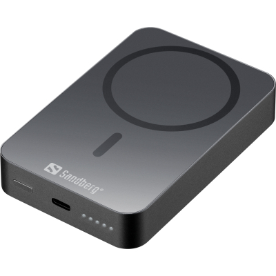 Батарея універсальна Sandberg 10000mAh 20W Magnetic Wireless Qi 15W (420-97)