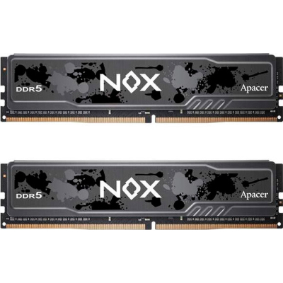 Модуль пам'яті для комп'ютера DDR5 64GB (2x32GB) 5600 MHz NOX Apacer (AH5U64G56C522MBAA-2)