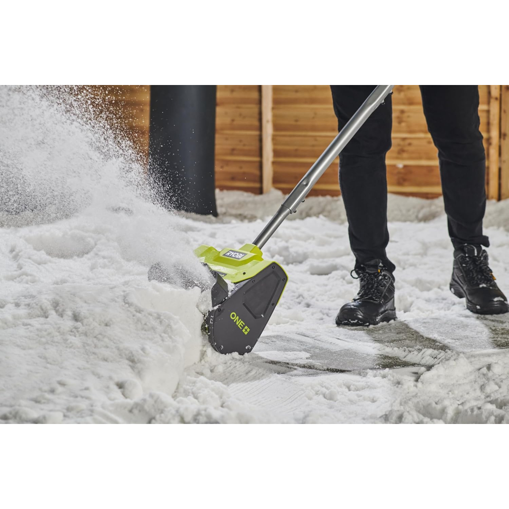 Снігоприбирач Ryobi ONE+ RY18ST25A-140, 18V, 4Ah, ширина 25см, викид 6м, глибина 15см (5133006235)