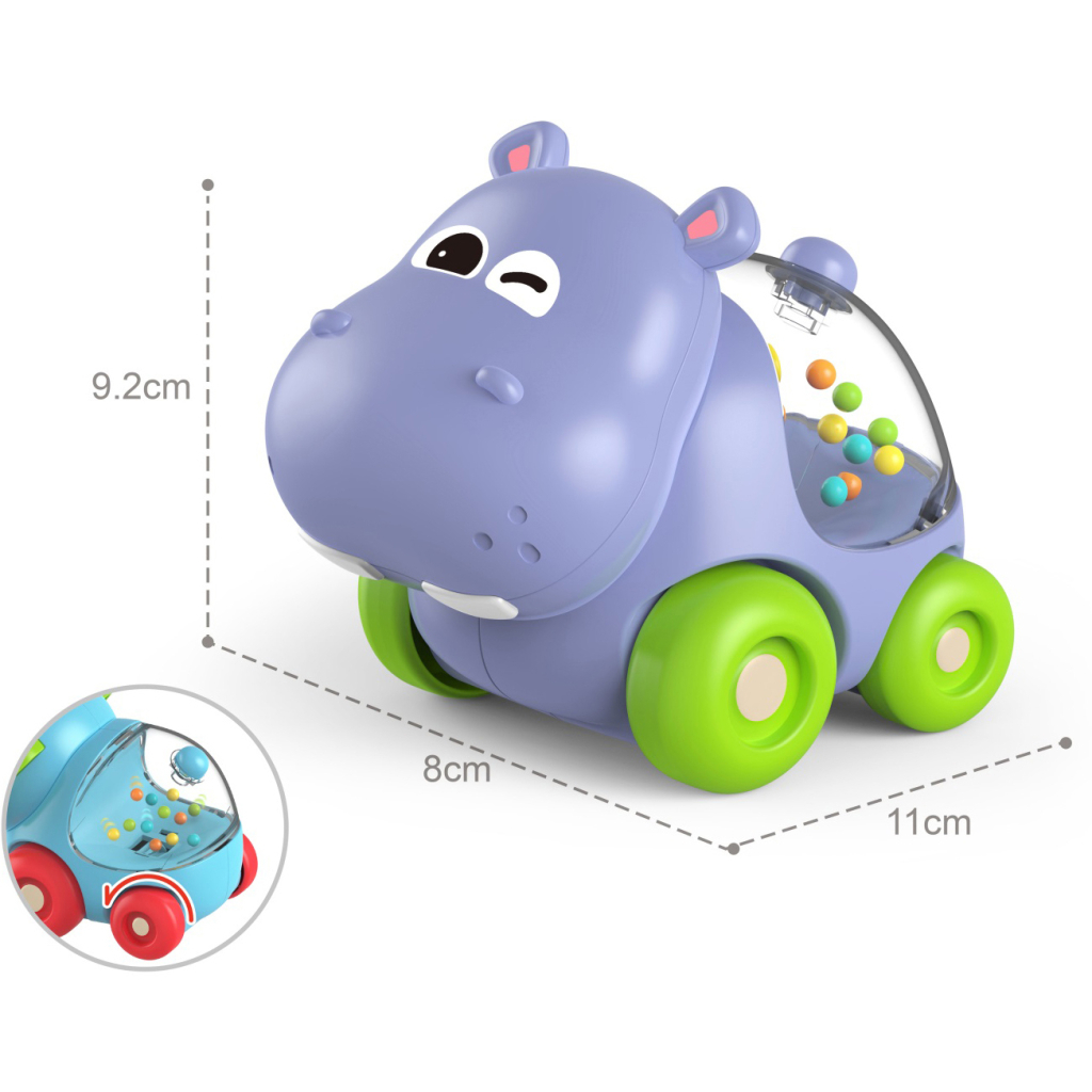 Розвиваюча іграшка Iggy Ziggy Машинка-бегемот (3858894675753) Розвиваюча іграшка Iggy Ziggy Машинка-бегемот (3858894675753)